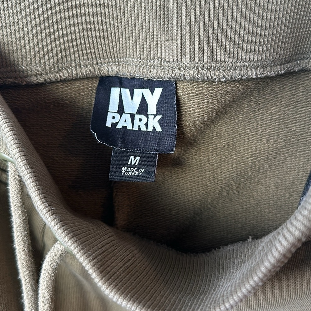IVY PARK Logo Tape Sweatpants in Olive - Picture 4 of 5